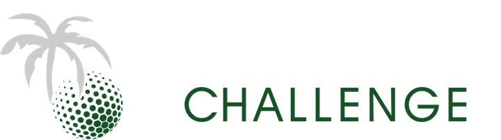 Golf Resort Challenge – Original-Logo mit Palme und Golfball